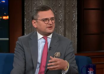 Дмитрий Кулеба на The Late Show