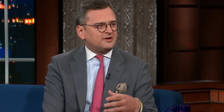 Дмитрий Кулеба на The Late Show