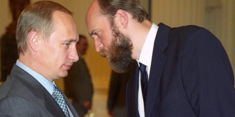 Владимир Путин и Сергей Пугачев