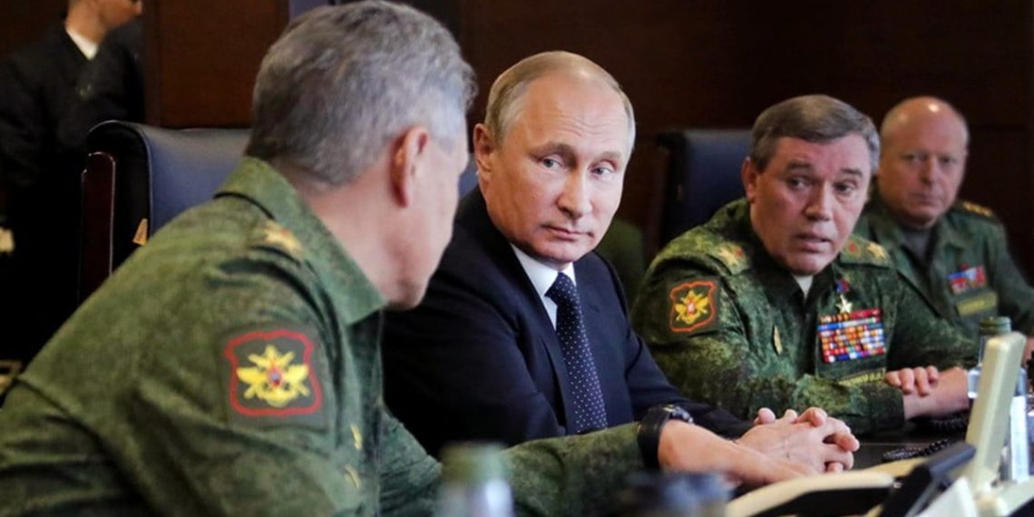 Військове керівництво РФ та Володимир Путін