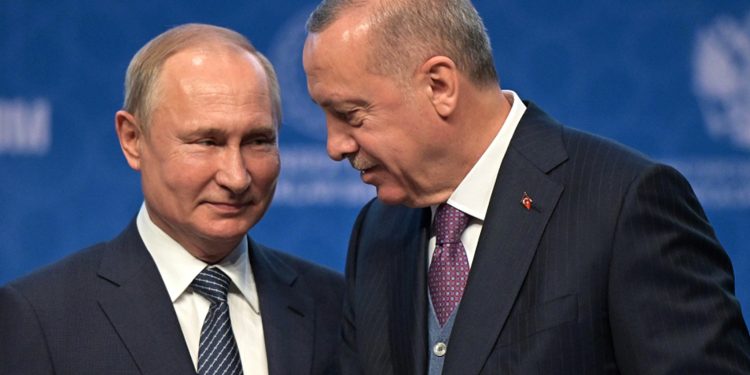 Володимир Путін і Реджеп Ердоган