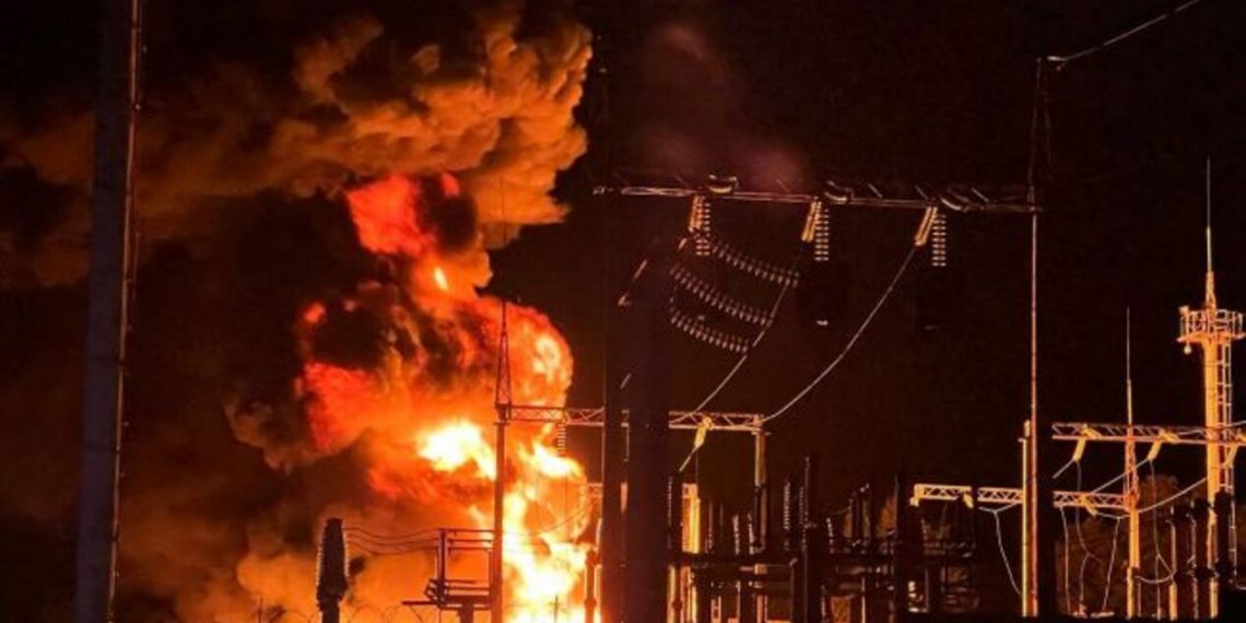 Пожежа в РФ