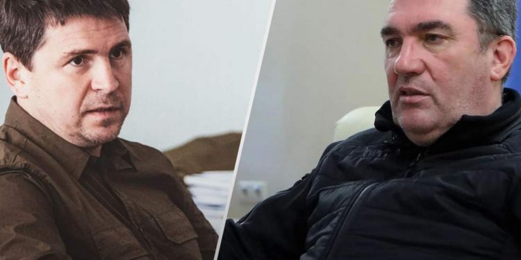 Михайло Подоляк та Олексій Данилов