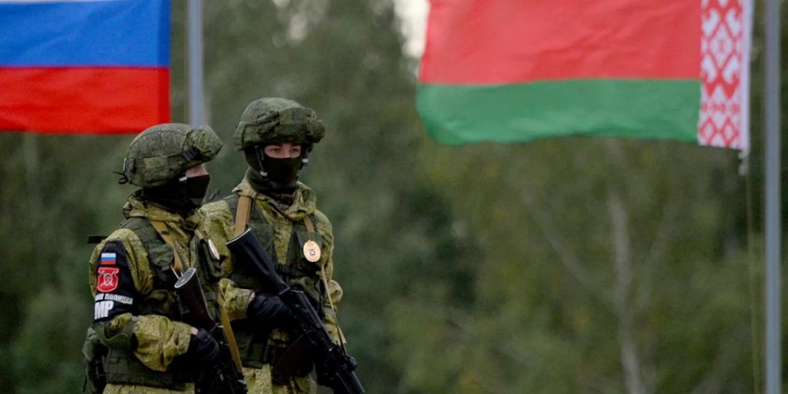 Російські окупанти у Білорусі