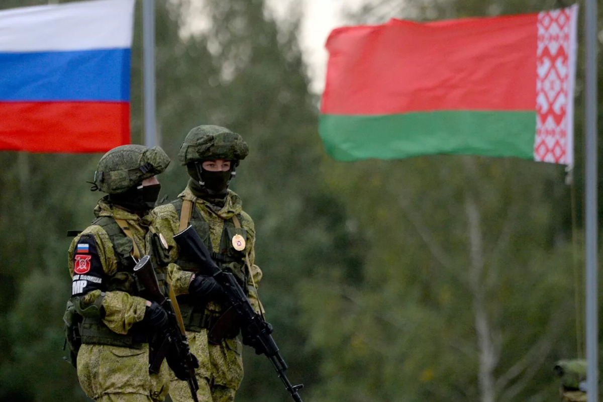 Російські окупанти у Білорусі