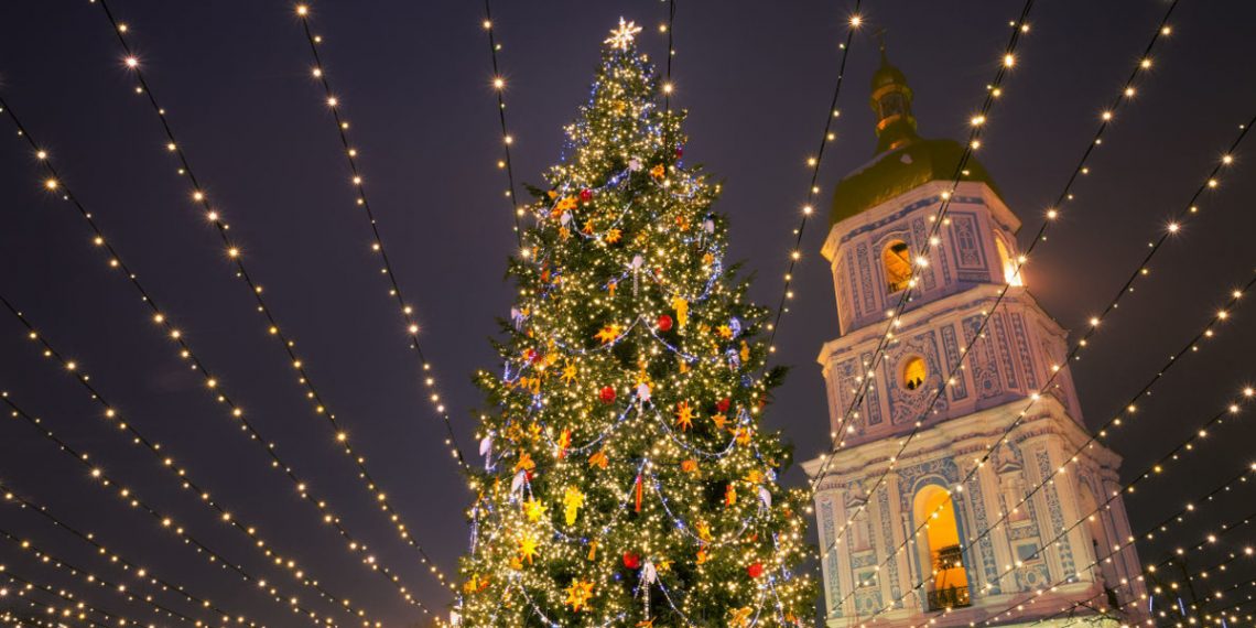 Главная елка Украины в Киеве