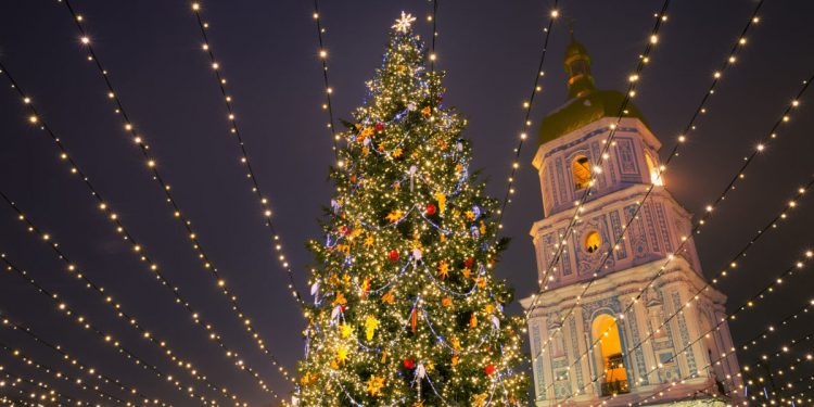 Главная елка Украины в Киеве