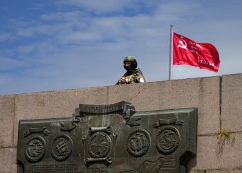 Російські окупанти в Херсоні