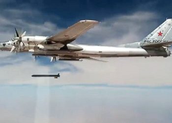 Запуск російської крилатої ракети Х-101