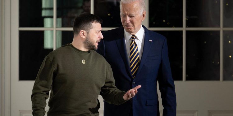 Володимир Зеленський і Джо Байден