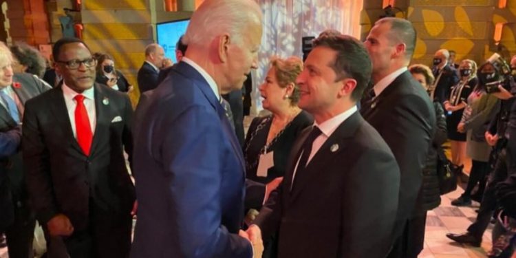 Байден та Зеленський