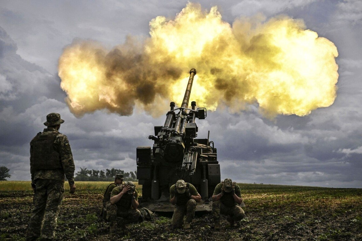 ЗСУ ведуть вогонь за позиціях окупантів