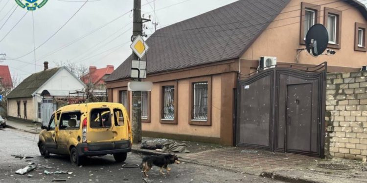 Обстріл Херсона