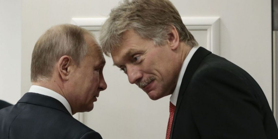 Пєсков та Путін