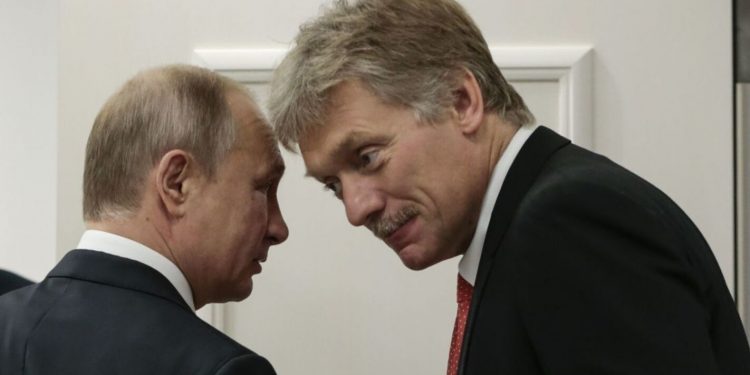 Пєсков та Путін