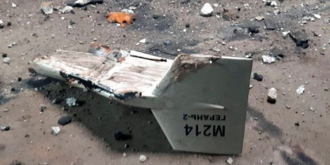 Збитий дрон-камікадзе