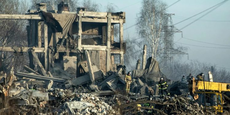 Удар по базе оккупантов в Макеевке
