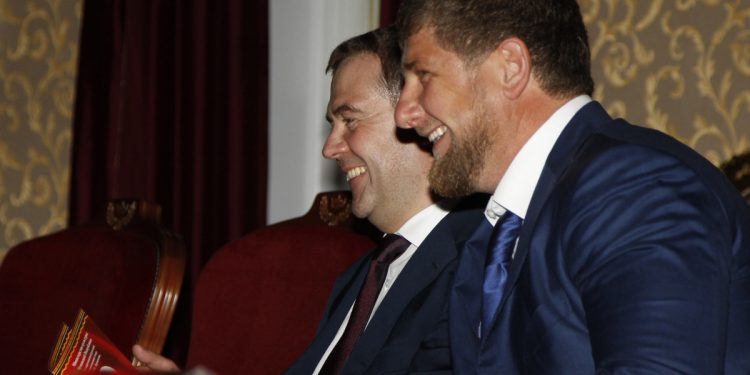 Дмитро Медведєв та Рамзан Кадиров
