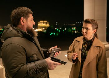 Рамзан Кадиров та Ольга Скабєєва