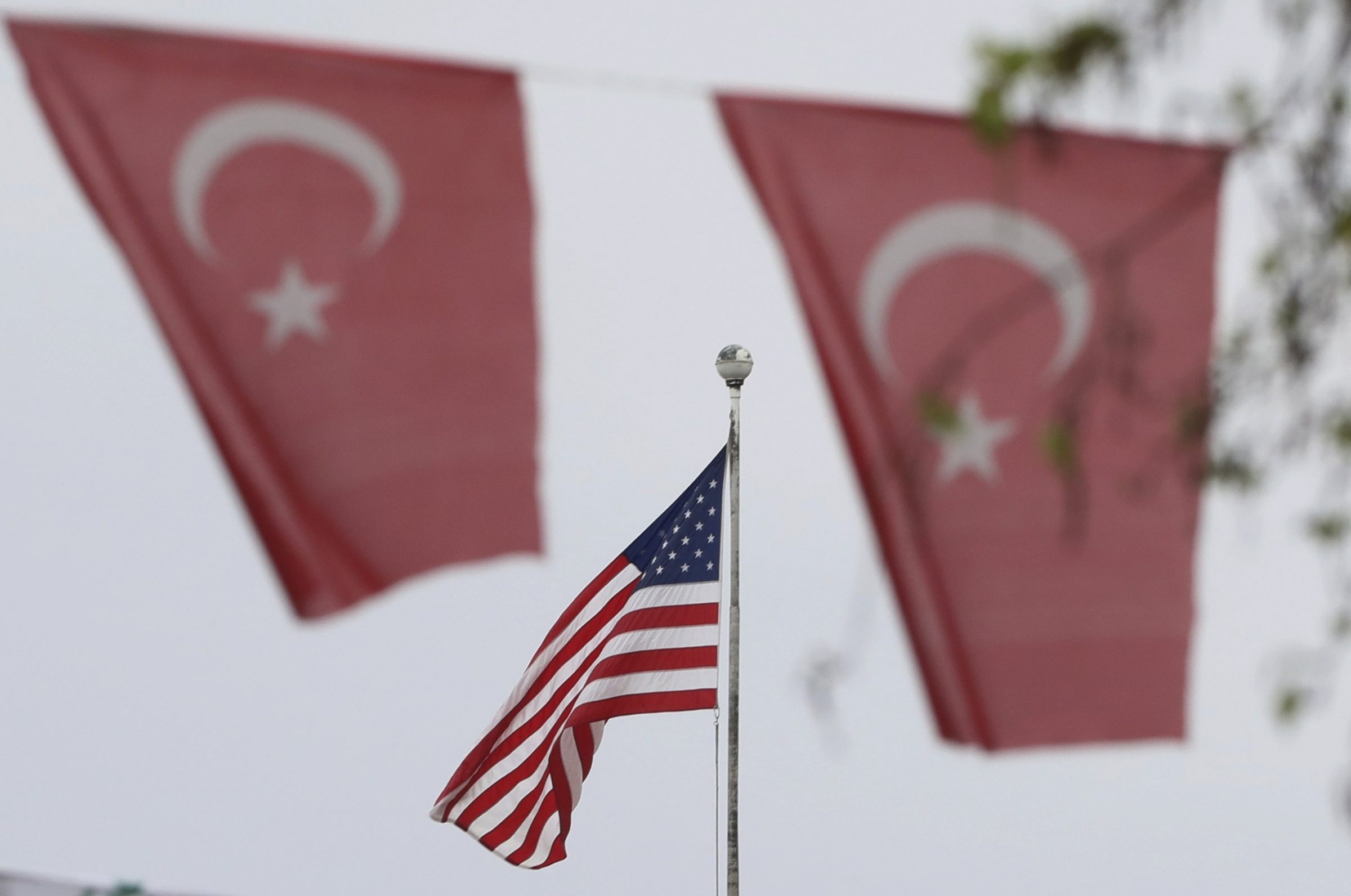Флаг США и Турции