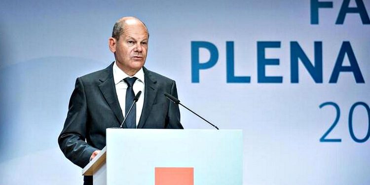 Олаф Шольц.