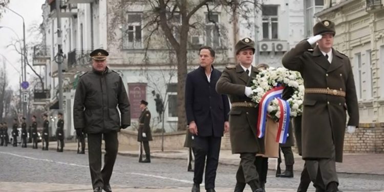 Марк Рютте в Києві