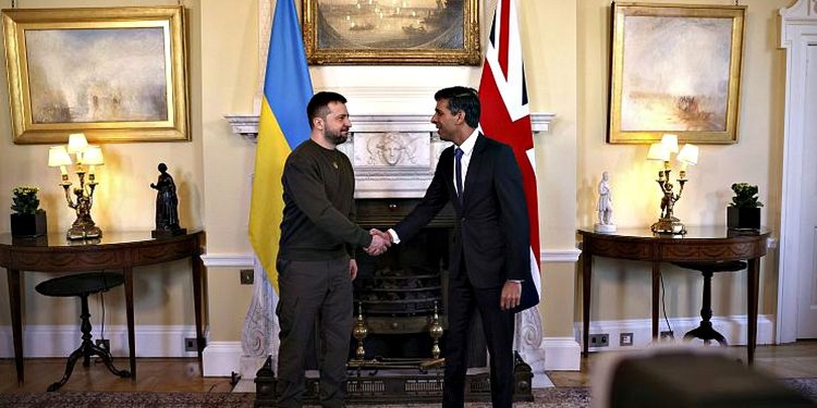 Зеленський та Сунак