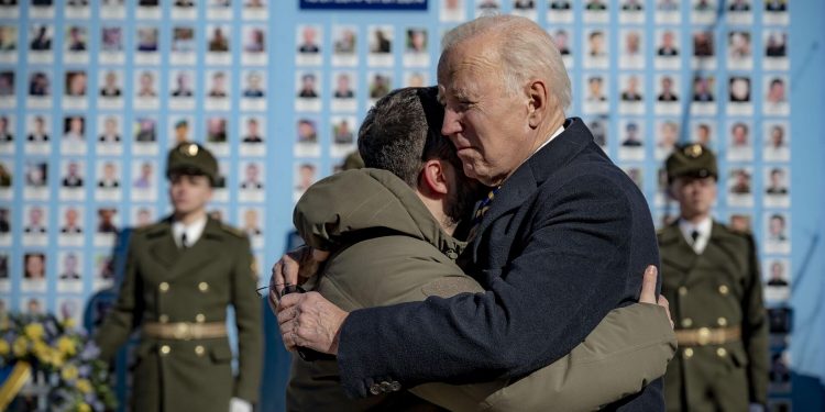 Байден та Зеленський