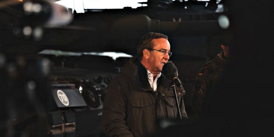 Міністр оборони Німеччини Борис Пісторіус.