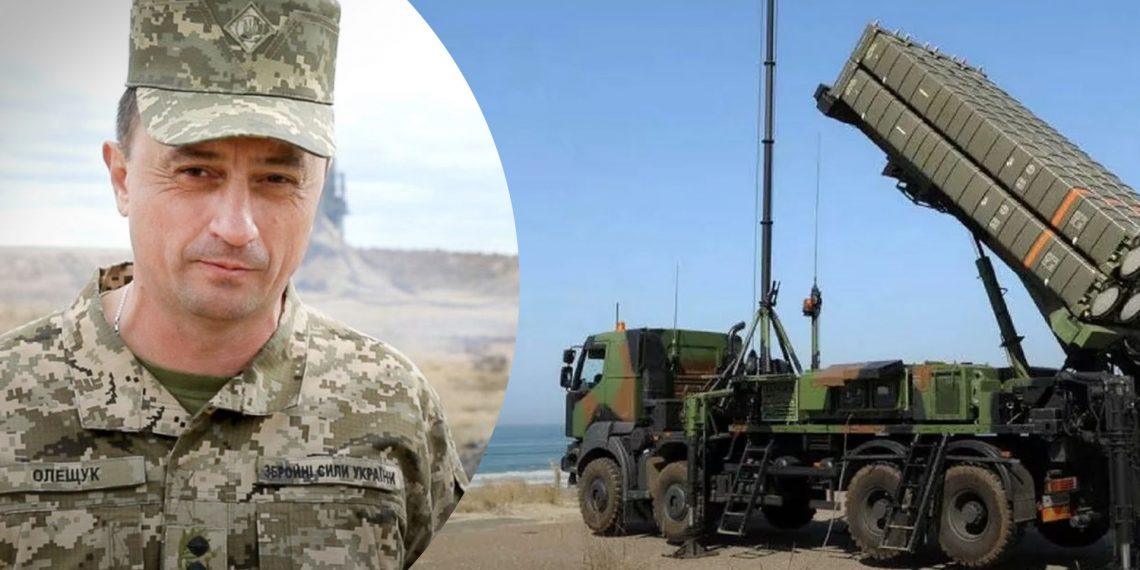генерал-лейтенант Микола Олещук та ЗРК SAMP/T