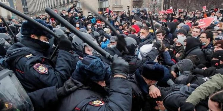 Протесты в России