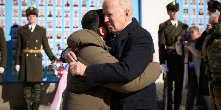 Володимир Зеленський і Джо Байден