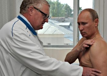 Путін у лікаря