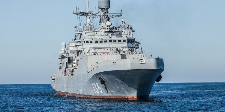 Корабель Чорноморського флоту РФ