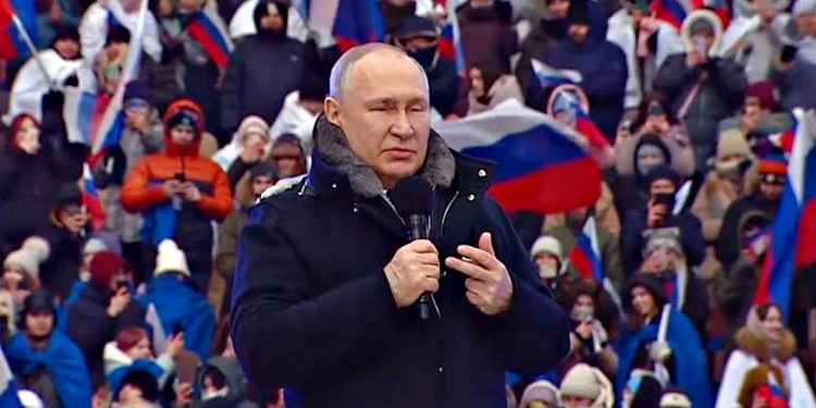 Путін у "Лужниках".