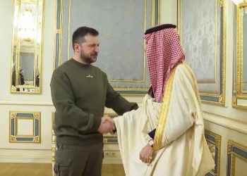 Володимир Зеленський та голова МЗС Саудівської Аравії