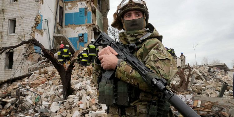 Украинский военный