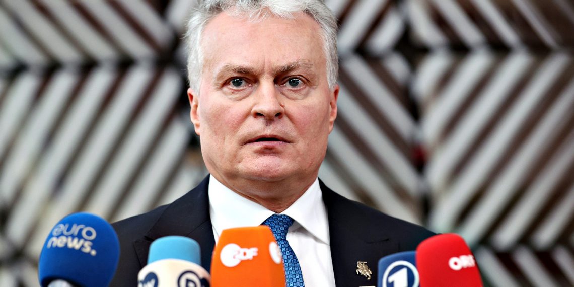 Гітанас Науседу.