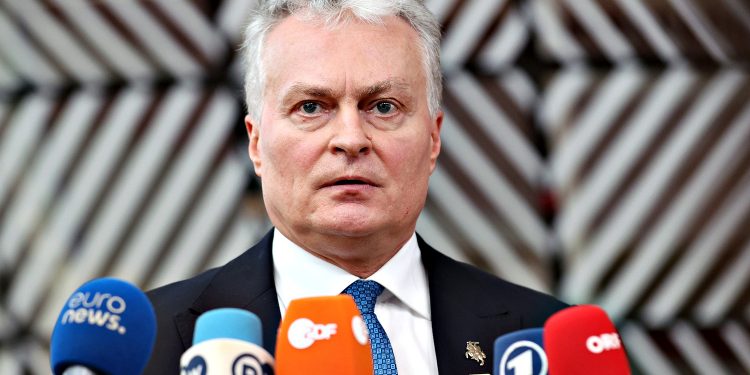 Гітанас Науседу.