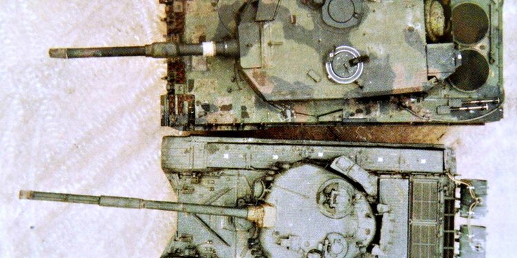 Леопард-2 проти Т-72.