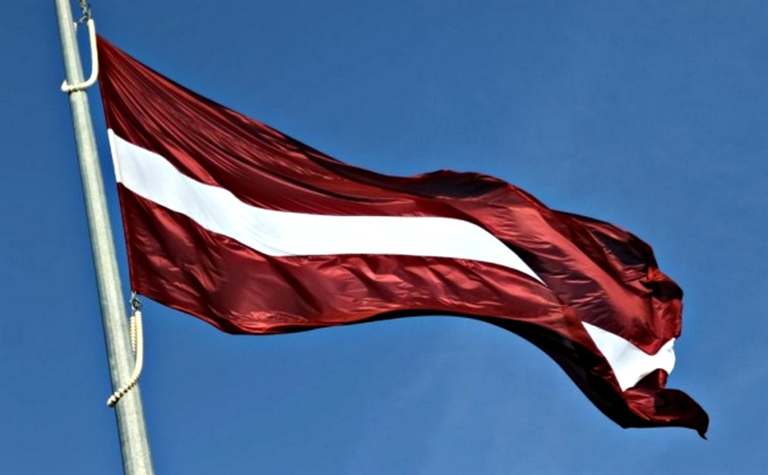 Прапор Латвії.