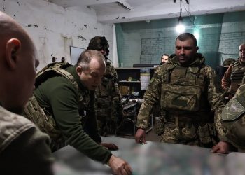 Олександр Сирський в Бахмуті