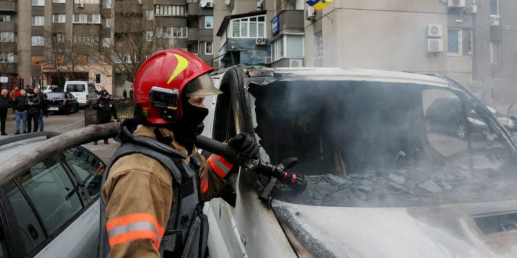 Ракетна атака на Україну