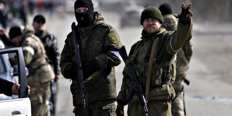 Російські окупанти.