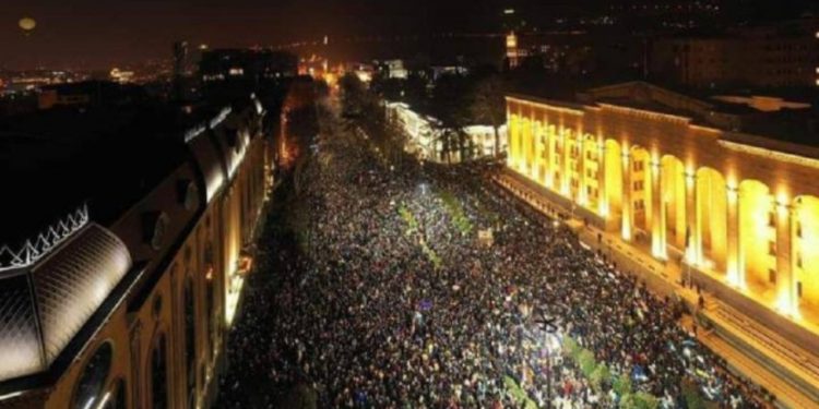 Мітинг в Тбілісі