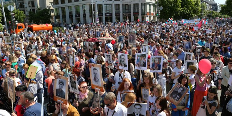 Парад 9 травня у Росії