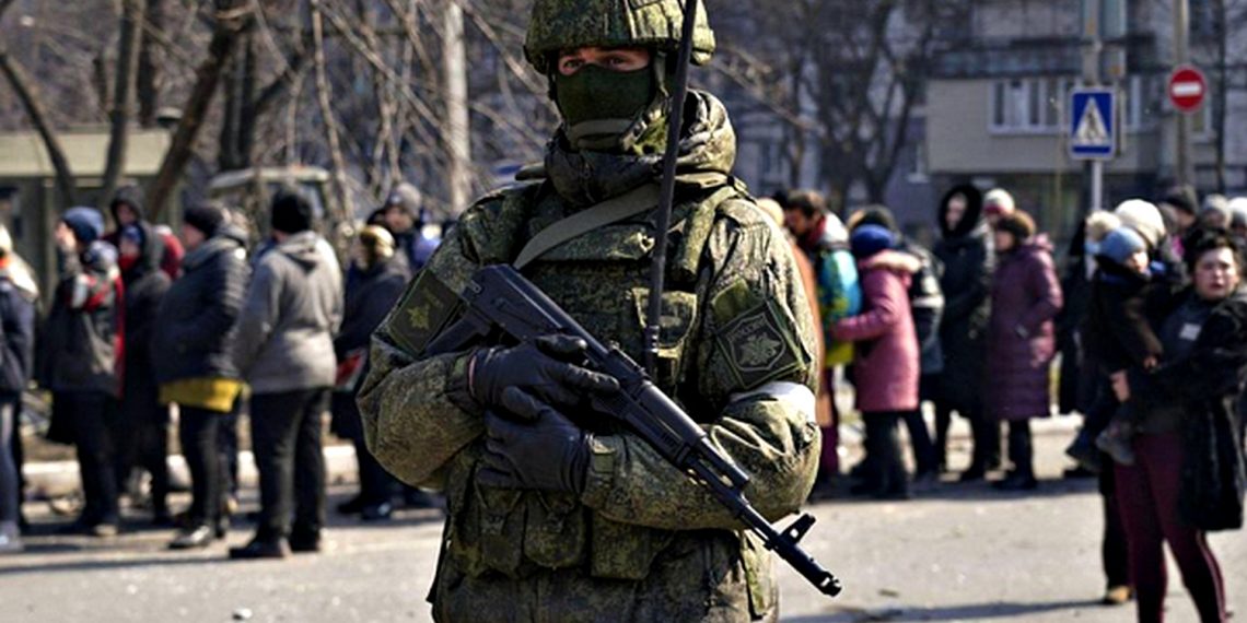 Російські окупанти.