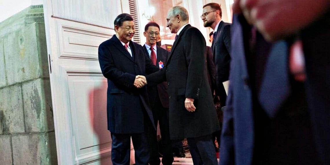 Путін і Сі Цзіньпін.