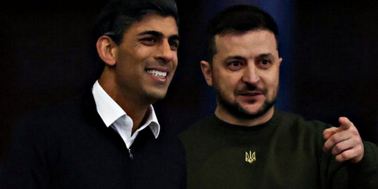 Сунак і Зеленський.