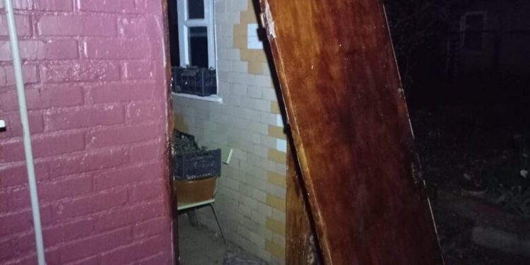 Наслідки ракетного удару по Слов'янську